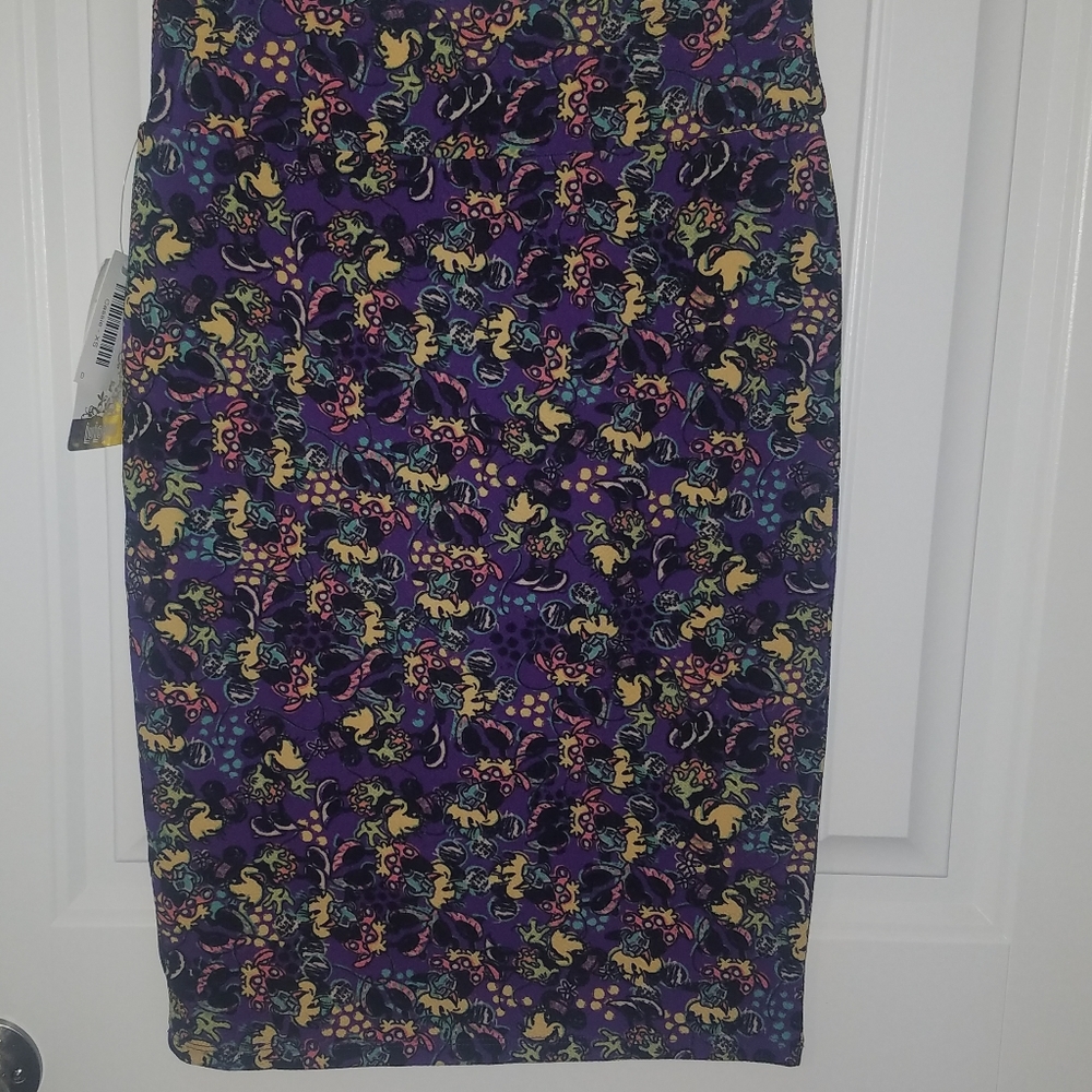 NWT Lularoe Disney Purple Skirt